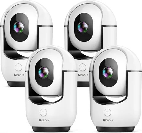 2K Pan/Tilt Security Camera, Wifi Indoor Cameras for Home Security with AI Motio