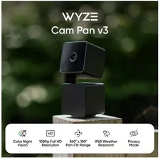 Smart Home Security Camera 360° Pan/Tilt/Zoom