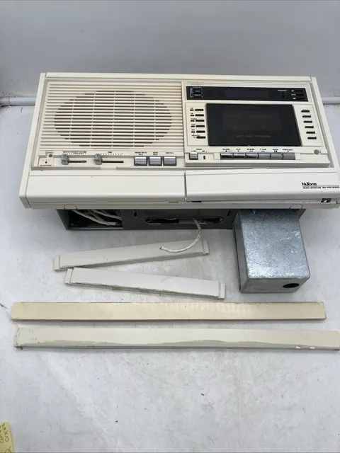 Vtg Nutone IMA-4006 UNTESTED Radio Intercom Master Station with Cassette Deck