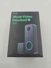 WYZE Doorbell Camera v2, 2K Security Video Doorbell with Color Night Vision NEW