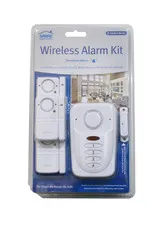 SABRE Wireless Alarm Kit House Home Security Doors Windows Alert Doorstand