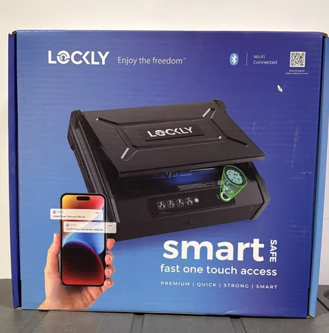 Lockly 0.096-cu ft Safe box with Biometric Lock 810055601103