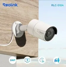 Reolink RLC-510A 5MP PoE Security Camera Outdoor Night Vision Audio Recording
