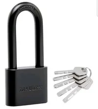 Maudex® PBE50 Weather-Resistant Padlock - Reliable Protection with 5 Keys, Prote