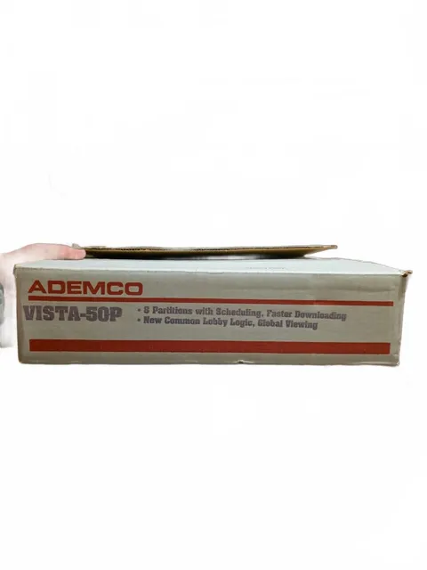 Ademco VISTA-50P Security System Control Panel with Manuals