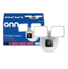onn Outdoor Floodlight Camera 1080p HDR Hardwired Security Cam