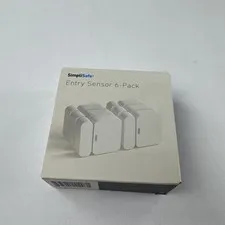 SimpliSafe ENS306 Entry Sensor - White, Pack of 6