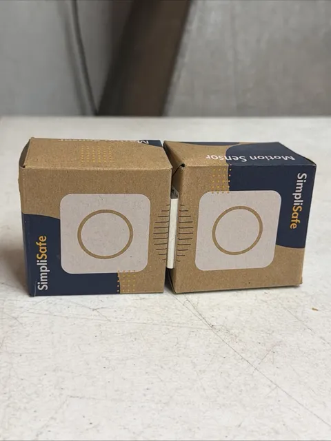 2x SimpliSafe MOTION SENSOR White CA001 Gen 2