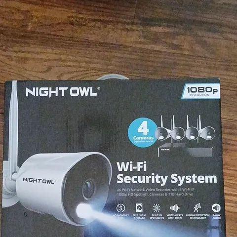 night owl 4k home security camera system