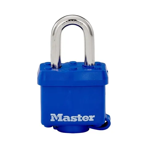 312D Laminated Steel Padlock with Blue Weather Resistant Lock