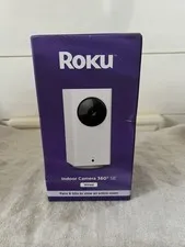 Roku Smart Home Indoor Camera 360° SE Wi-Fi®-Connected - Wired Security