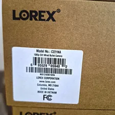 Original Lorex Bullet Camera New Full HD