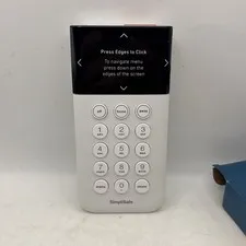 SimpliSafe SSKP3 White Wireless Home Security System  Keypad Replacement  Remote
