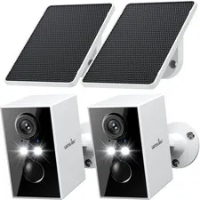 Security Cameras Wireless Outdoor-2K Wifi 6 Solar Camera Outdoor Wireless for Ho