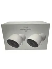 Google Nest Cam Outdoor Wired 2nd Gen (2-Pack) 2K - New/Damaged Box