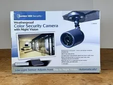 Bunker Hill Security 95914 Weatherproof Color Camera Night Vision Audio CCTV