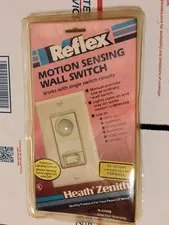 Heath Zenith Reflex Motion Sensing Wall Switch Single Circuits SL-6105B NEW