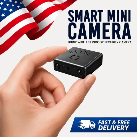 Mini Smart Wireless WiFi Security Camera System Smart Outdoor Night Vision 1080P