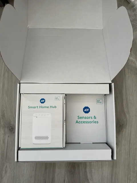 ADT Self Setup 2 Door/Window Sensors and 1 Motion Sensor, White