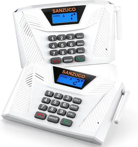 60L Intercoms Wireless for Home, 1700Ft 2026 Wireless Intercom System with Full