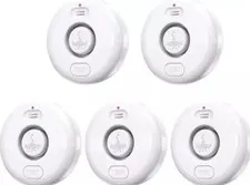 Pack Of 5 WD70x5 Water Leak Detectors With Dripping & Leaking Sensor Technology