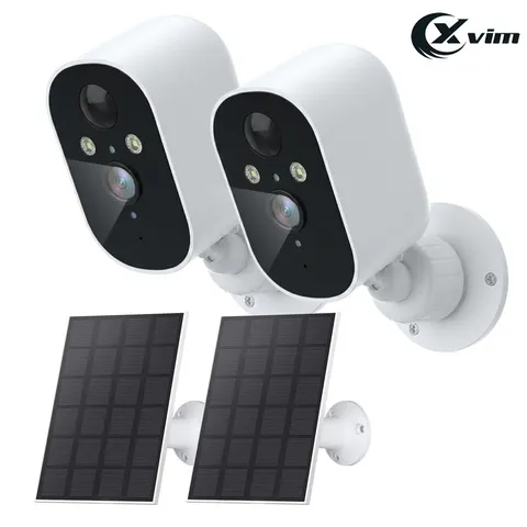 XVIM 1080P Solar Battery Camera WiFi Wireless Security Camera System Monitor CCT