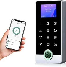 Wireless WiFi TUYA Fingerprint Access Control System with LED Screen/Voice