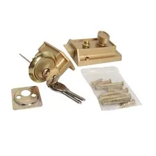 Heavy Type Stainless Steel Deadbolts Lock Tamper Resistance Simple Setups