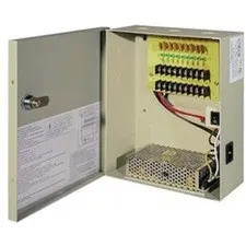 Liberty 12VDC Metal Cased Multi-Channel Power Supply 9 Channel-#L12DC9C10AMC