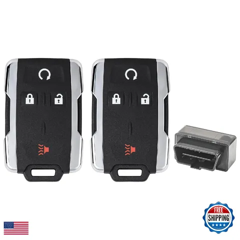 Vurkcy Key Fob Replacement For 2014-2020 Chevrolet Gmc Sierra/ 15-21 Chevy