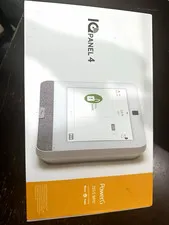 DSC IQ Panel 4 Touchscreen Alarm Panel PowerG 319.5 MHz Alarm.com White