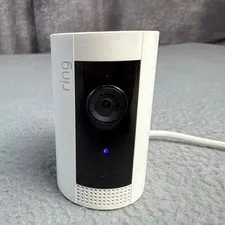 Ring Indoor Cam 1st Gen White Smart Security Camera 8SN1S9-WEN0 Tested Working