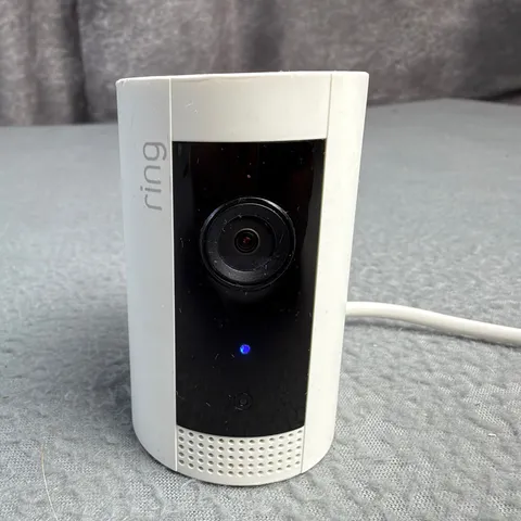 Ring Indoor Cam 1st Gen White Smart Security Camera 8SN1S9-WEN0 Tested Working