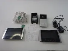 WOLILIWO Wired Video Intercom System, 7 Inch Ring Video Doorbell