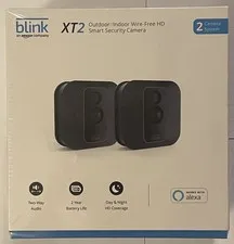 Blink XT2 2 Camera System - Wi-Fi 1080p Indoor/Outdoor Security - Sealed
