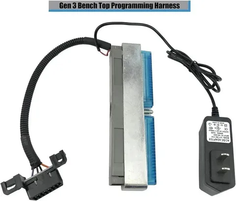 LS Gen 3 ECM PCM Bench Harness w/Power Supply - Fits GM Chevy 1999-2007, OBD2