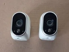 Set of 2 / NETGEAR Arlo VMC3030 Wireless Indoor/Outdoor Security Cameras