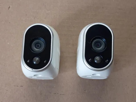 Set of 2 / NETGEAR Arlo VMC3030 Wireless Indoor/Outdoor Security Cameras