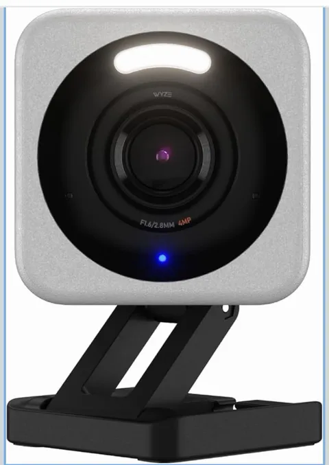 Wyze Cam v4 2.5K QHD IP Security Camera Color Night Vision Spotlight IP65
