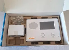 2GIG-CP21-345 Control Panel w/Plug Vivint Untested  