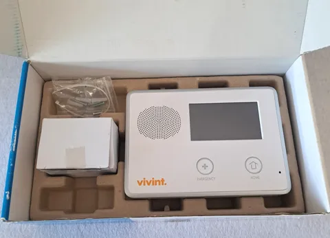 2GIG-CP21-345 Control Panel w/Plug Vivint Untested  