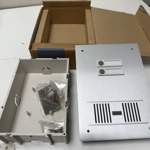 Aiphone LE-B2 wired, semi-flush mount 2-call entry station LEF LEM Intercom Sys