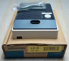 AIPHONE LED LE-D Surface Mount Door Station Kit - Plastic Cover, Push button
