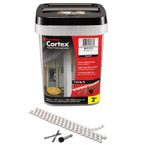 Fastenmaster Cortex No. 9 X 2 In. L Star Trim Head Self Tapping Trim Screws With