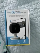 myQ Smart Garage Security Camera Full HD 1080p Indoor Wi-Fi White USB Powered