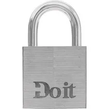 Do it 3/4 In. Aluminum Keyed Padlock 1820DDIB SIM Supply, Inc. 1820DDIB