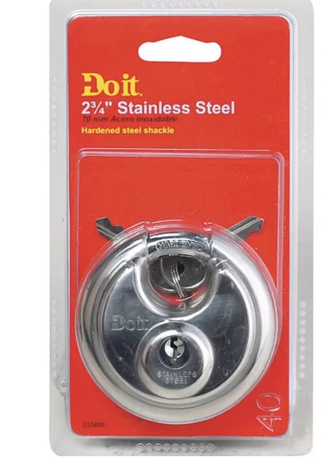 Do it 2-3/4 In. Shrouded Keyed Padlock 1870DDIB SIM Supply, Inc. 1870DDIB