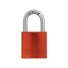 ABUS Mechanical 72/40mm Aluminium Padlock Orange Keyed Alike TT02767 ABUKA45244