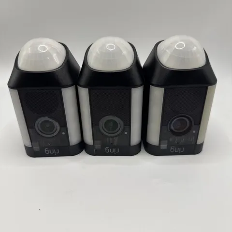 Ring SPOTLIGHT Cam PLUS Wired Outdoor Camera Lights and Siren Black