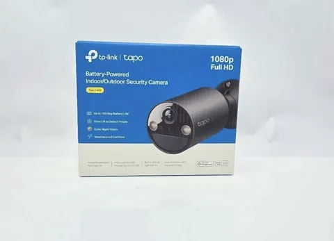 Tapo C403 Wireless Outdoor 1080P Security Camera w/ Color Night Vision – Black